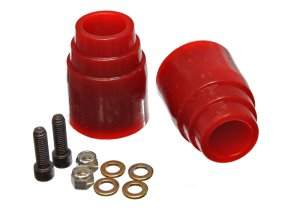 Ford Excursion Bump Stop Set - Rear - Energy Suspension - Performance Polyurethane - Red - `00-`04 Ford Excursion Bump Stop Set - Rear - Energy Suspension - Performance Polyurethane - Red - `00-`04